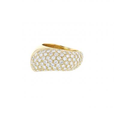 Bague Chaumet Hommage à Venise en or jaune et diamants