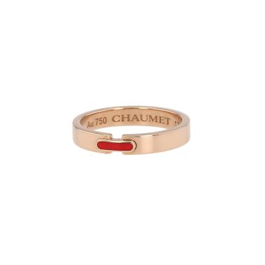 Bague Chaumet Liens Evidence en or rose et laque