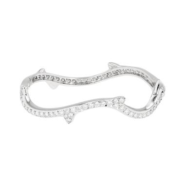 Bracelet Dior Bois de Rose en or blanc et diamants