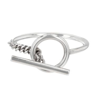 Bracelet Hermès Croisette en argent