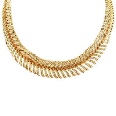 Collier années 1960 Boucheron  en or jaune
