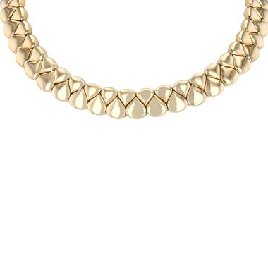 Collier années 1990 Chaumet Tsouka en or jaune