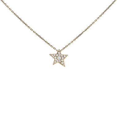 Collier Chanel Comètes en or jaune et diamants