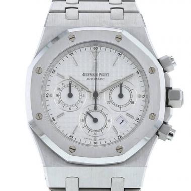 Montre Audemars Piguet Royal Oak Chrono en acier Ref :  26300ST Vers  2009