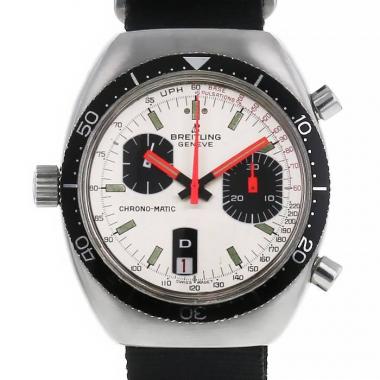 Montre Breitling Chrono-Matic en acier Ref :  2112 Vers  1970