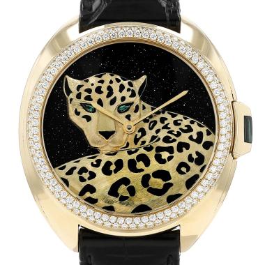 Montre Cartier Clé en or jaune Vers 2010