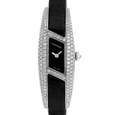 Montre Cartier Himalia en or blanc Ref: Cartier - 2571  Vers 2000