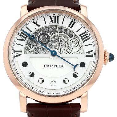 Montre Cartier Rotonde De Cartier en or rose Ref: Cartier - 3674  Vers 2010