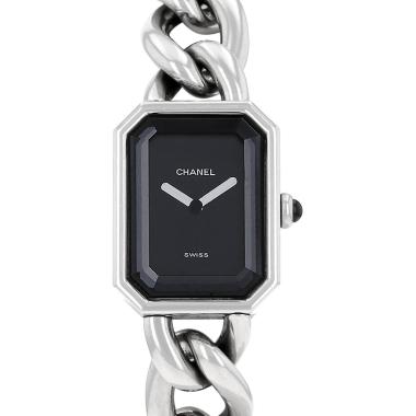 Montre Chanel Première taille L  en acier Ref: Chanel - H3250  Vers 2000