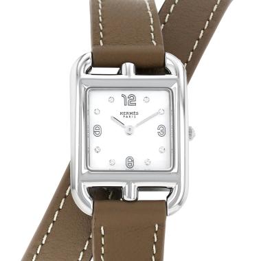 Montre Hermès Cape Cod en acier Ref: Hermès - CC1.210a  Vers 2010