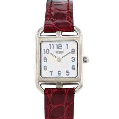 Montre Hermes Cape Cod en or blanc Ref :  CC1.190 Vers  2000