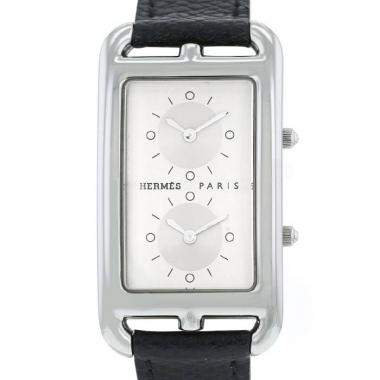 Montre Hermès Cape Cod Nantucket en acier Ref: CC3.510  Vers 2010