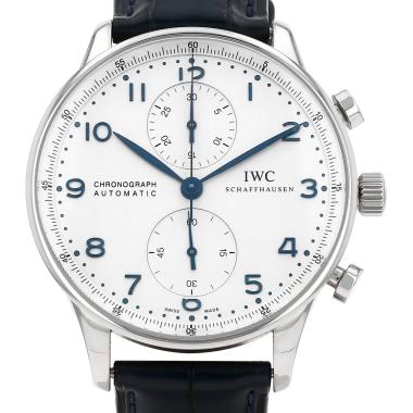 Montre IWC Portuguese-Chronograph en acier Ref: IWC - 3714  Vers 2004