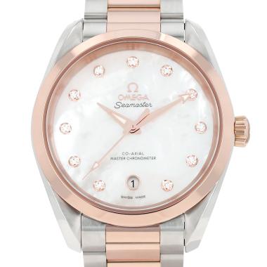 Montre Omega Seamaster Aqua Terra Co-Axial en or et acier Ref: 22020382055001 Vers 2019