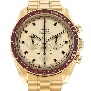 Montre Omega Speedmaster Apollo en or jaune Ref: Omega - 31060425099001  Vers 2020