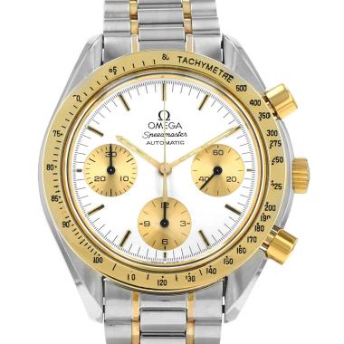 Montre Omega Speedmaster Automatic en or et acier Ref: Omega - 1750033  Vers 1990