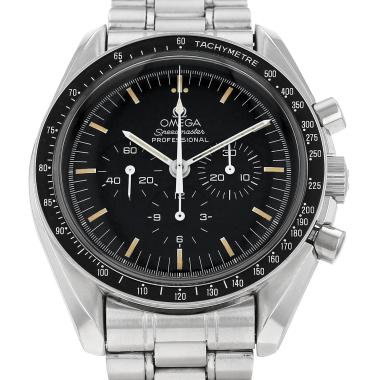Montre Omega Speedmaster en acier Ref: Omega - 145022  Vers 1980