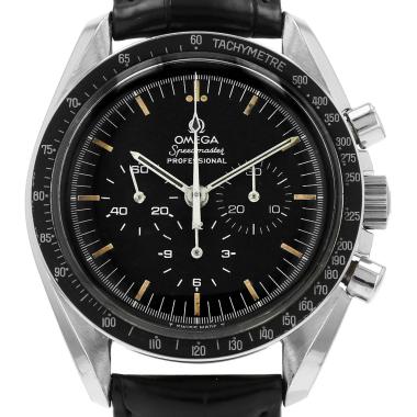 Montre Omega Speedmaster en acier Ref: Omega - 145022  Vers 1990