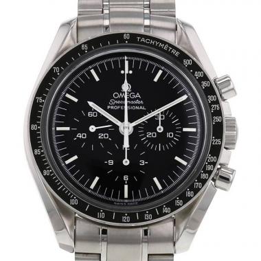 Montre Omega Speedmaster Professional en acier Ref :  3450808 Vers  2000