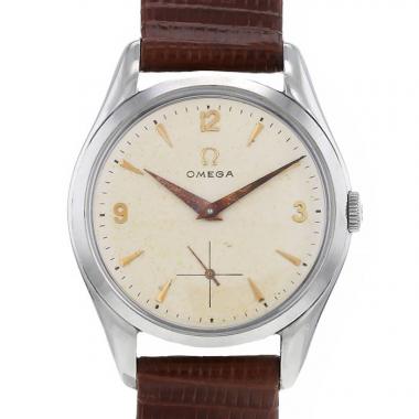 Montre Omega Vintage en acier Ref :  2503-6 Vers  1950