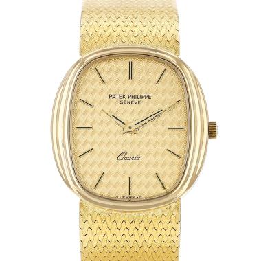 Montre Patek Philippe Golden Ellipse en or jaune Ref: Patek Philippe - 3857/1  Vers 1980