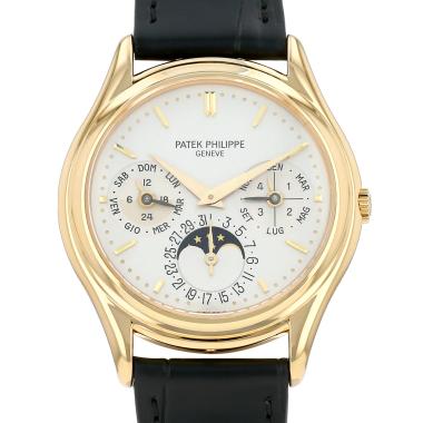 Montre Patek Philippe Perpetual Calendar en or jaune Ref: Patek Philippe - 3940  Vers 1993