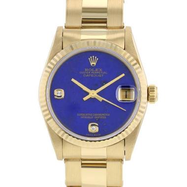 Montre Rolex Datejust en or jaune Ref: Rolex - 68278  Vers 1990