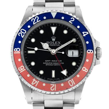 Montre Rolex GMT-Master en acier Ref: Rolex - 16700  Vers 1990