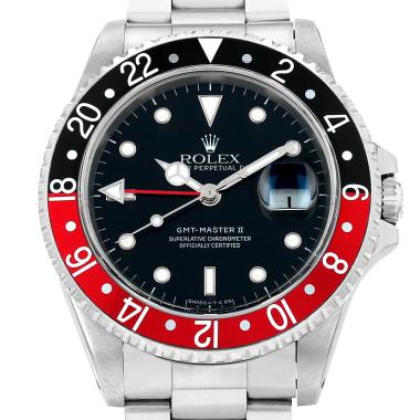 Montre Rolex GMT-Master II en acier Ref: Rolex - 16710  Vers 1991