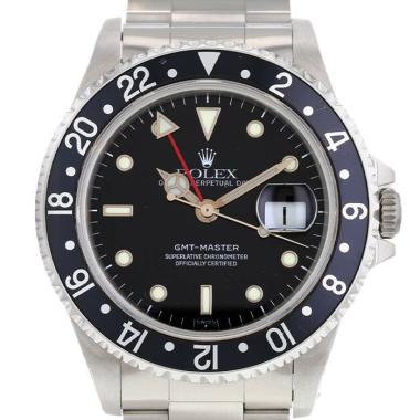 Montre Rolex GMT-Master "Swiss only dial" en acier Ref:16700  Vers 1997