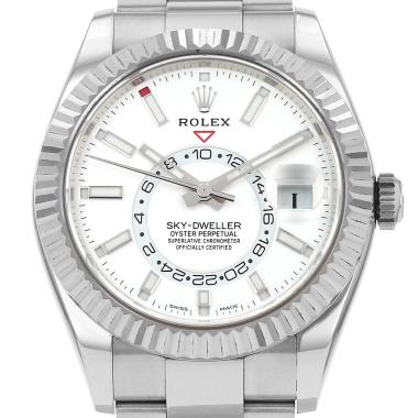 Montre Rolex Sky Dweller en or et acier Ref: Rolex - 326934  Vers 2022